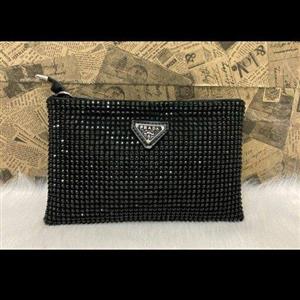 کیف نگین دار پرادا مجلسی زنانه