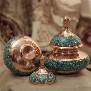 قندان دخل مس وفیروزه (ارتفاع 20)