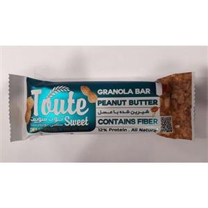 شکلات انرژی زا و کم پروتئین کره بادام زمینی Toute Sweet