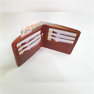 کیف پول تاشو کد 39 چرم طبیعی گاو