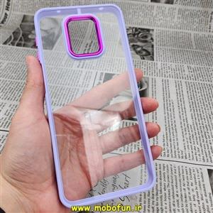 قاب گوشی Redmi Note 9s - Redmi Note 9 Pro شیائومی نیو اسکین NEW SKIN اورجینال متال کیس Metal طرح پشت طلق شفاف دور سیلیکونی یاسی کد 776