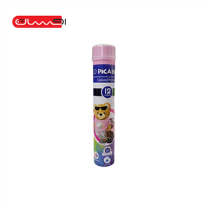 مداد رنگی 12 رنگ استوانه ای پیکاسو