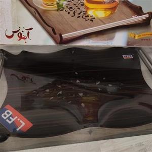 سینی چوبی مدل آبنوس