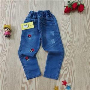 شلوار لی دخترانه میکی موس