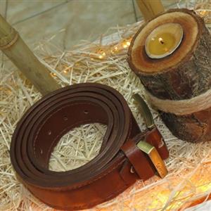 کمربند چرمی طبیعی