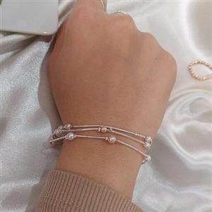 دستبند مرواریدی ظریف