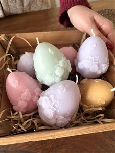 شمع تخم مرغ رنگی