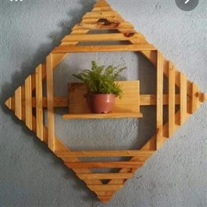 شلف چوبی زیبا ساخته شده از چوب طبیعی ارسال با باربری به سراسر کشور