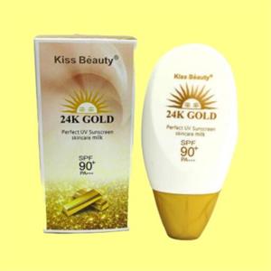 کرم ضد آفتاب کیس بیوتی حاوی طلا24K.SPF90