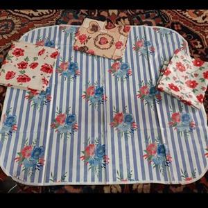 سفره دو نفره نواردوزی شده دورو سایز 70 در 80