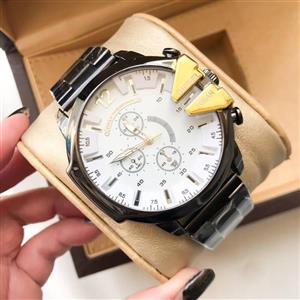 ساعت اسپرت پوما بندژله ای تک سایزصفحه سفید درشت کیفیت مناسب- شش ماه  موتوررنگ بندی مختلف