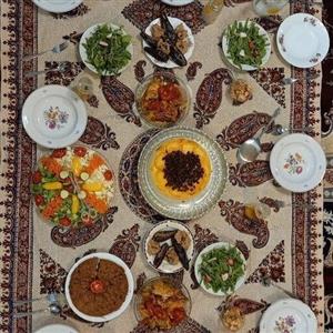 قلمکاری  سفره قلمکار سنتی سایز 2×1متر. 