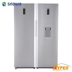  یخچال فریزر دوقلو اسنوا سری هایپر 38 فوت مدل SN6-SN5-1019