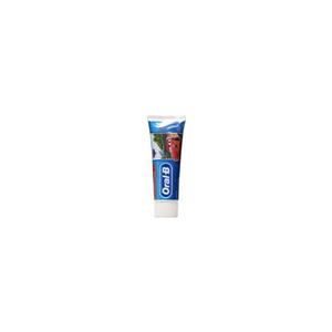 خمیر دندان کودک اورال بی سری Junior +3 Years مدل Cars حجم 75 میلی لیتر Oral-B Junior Plus3 Years Cars Toothpaste 75ml