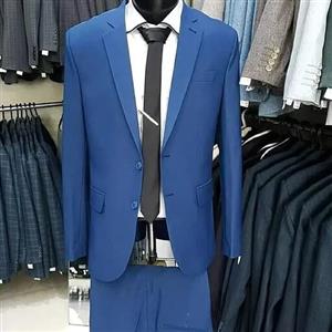 کت و شلوار آبی کاربنی