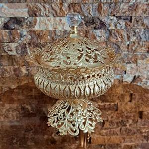 شکلاتخوری خوشگل و شیک آزالیا( جنس پیوتر) در سه رنگ طلایی سیلور و آنتیک