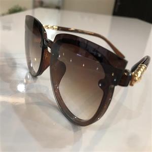 عینک آفتابی یووی 400 استاندارد قهوه ای