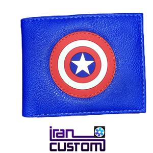 کیف پول گیمینگ طرح کاپیتان امریکن کد ۰۲۱ captain american