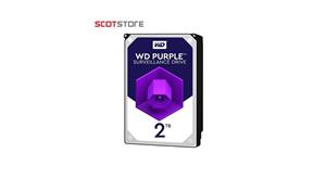 هارددیسک اینترنال وسترن دیجیتال مدل Purple WD20PURX ظرفیت 2 ترابایت Western Digital Purple HDD 3TB WD30PURX