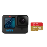 دوربین گوپرو + مموری کارت GoPro HERO11 kit SDXC 64 GB 60MB/S