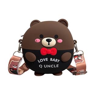 کیف رودوشی بچگانه مدل فانتزی سیلیکونی مستر تدی