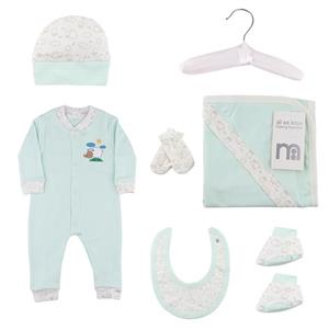 ست 7 تکه لباس نوزادی مادرکر مدل بره کوچولو