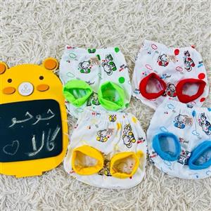 شورت نوزادی مدل عینکی طرح فیل