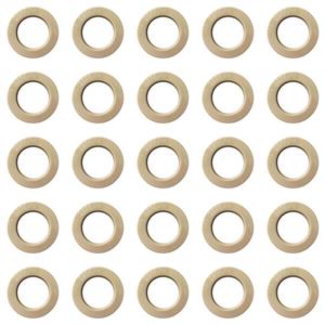 حلقه پرده مدل پانچ بسته 25 عددی