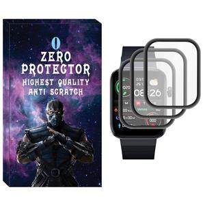 محافظ صفحه نمایش نانو زیرو مدل NZO مناسب برای ساعت هوشمند شیائومی Mibro T1 بسته سه عددی Zero NZO Nano Screen Protector For Xiaomi Mibro T1 Pack of 3