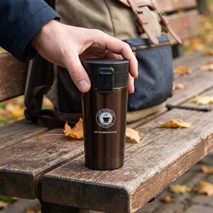 ماگ سفری مدل TRAVEL MUG گنجایش 0.38 لیتر