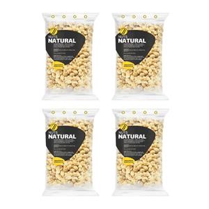 بادام زمینی روکش دار دودی نچرال - 250 گرم بسته 4 عددی