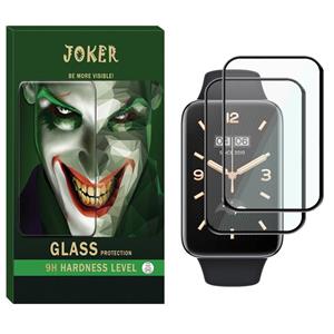 محافظ صفحه نمایش نانو جوکر مدل NJK مناسب برای ساعت هوشمند شیائومی Mi Band 7 Pro بسته دو عددی Joker Nano Screen Protector For Xiaomi Pack of 2 