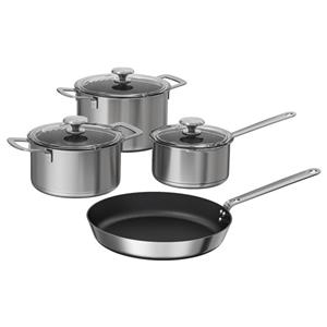 ست 7 تکه قابلمه و تابه استیل ایکیا مدل IKEA HEMKOMST