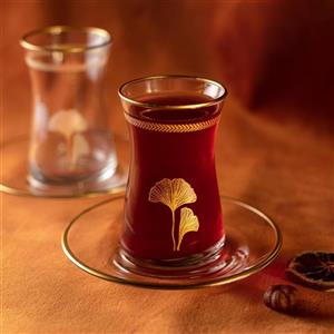 سرویس چای خوری 12 پارچه مادام کوکو مدل Lovely Ginkgo
