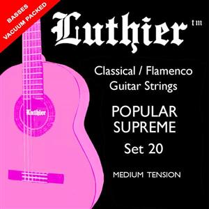 سیم گیتار کلاسیک لوتیر مدل Luthier popular supreme set 20