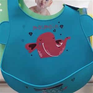 پیش بند نوزادی مدل سیلیکونی طرح بستنی