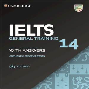 کتاب زبان کمبریج انگلیش آیلتس 14 جنرال ترینینگ Cambridge English IELTS 14 General Training 