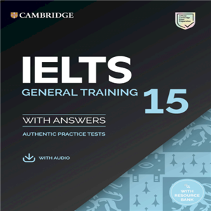 کتاب زبان کمبریج انگلیش ایلتس 15 جنرال ترینینگ Cambridge English IELTS General Training 