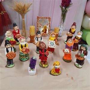مجسمه سفره هفت سین سنتی