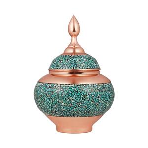 قندان فیروزه کوب مدل سیبی