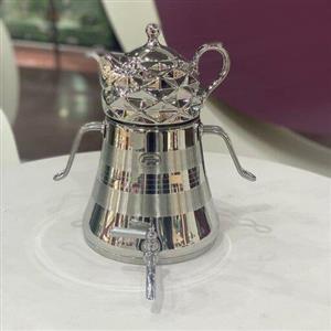 کتری قوری شیردار کف چدنی برند معتبر FR گنجایش 6 لیتر-روگازی
