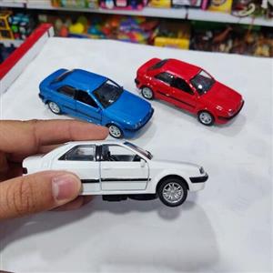اسباب بازی ماشین زانتیا فلزی 3 رنگ سفید ابی قرمز