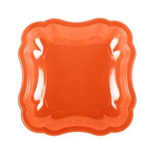 پیش دستی یکبار مصرف طرح ارکیده سایز 500 سی سی  بسته 500 عددی