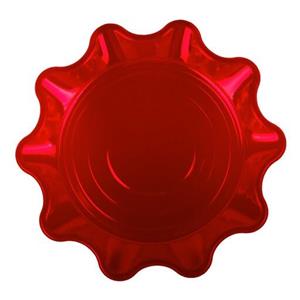 بشقاب یکبار مصرف طرح خورشیدی بسته 250 عددی