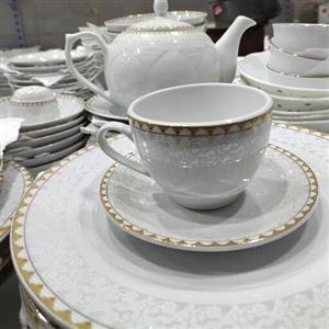 سرویس چینی بینظیر 176 پارچه مقصود(24نفره کامل)-(ارسال با باربری و پس کرایه)