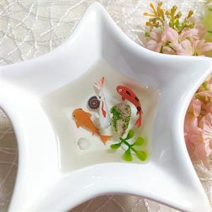 ظرف ماهی هفت سین سه بعدی رزینی