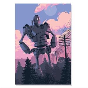 تابلو شاسی طرح انیمیشن غول اهنی Iron Giant مدل M0343 