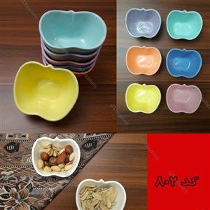 کاسه کوچک فانتزی طرح سیب 6 عددی