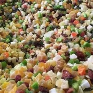 حبه استوایی میکس 800گرم (کرنبری اناناس پملو)