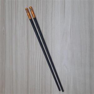 چاپستیک مشکی چاپستیک پلاستیکی قاشق چینی 